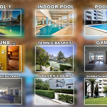 Sea View Apartment - 3 Swimming Pool & Fitness Albufeira Extérieur photo