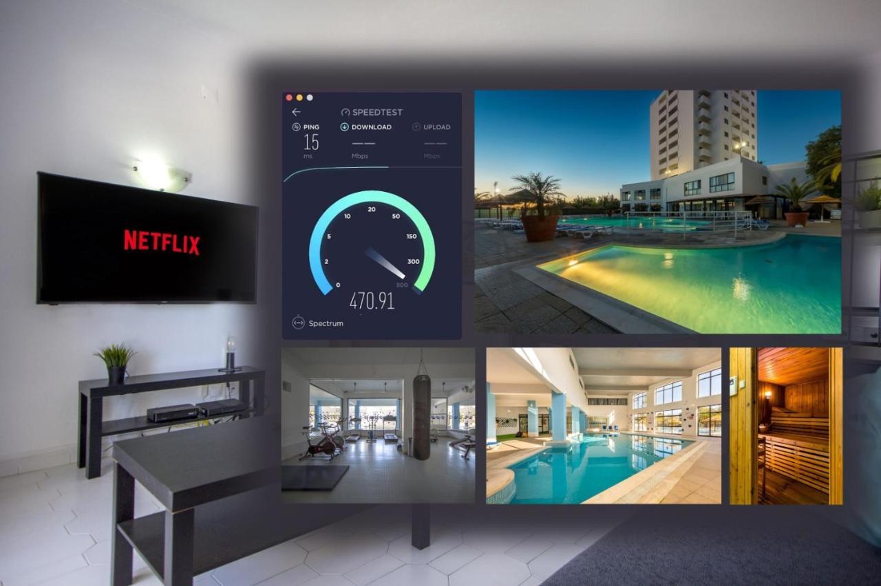 Sea View Apartment - 3 Swimming Pool & Fitness Albufeira Extérieur photo